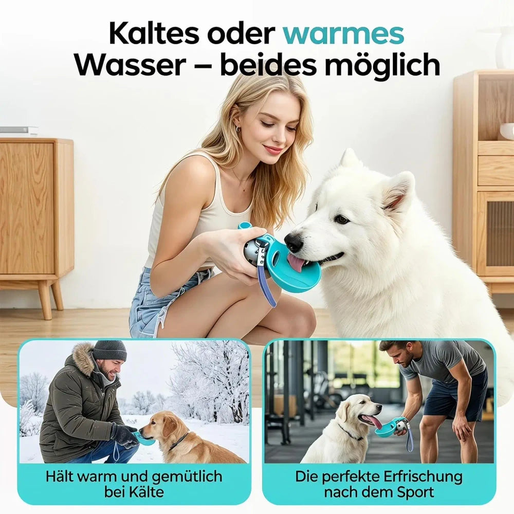 Tragbare Hunde Trinkflasche