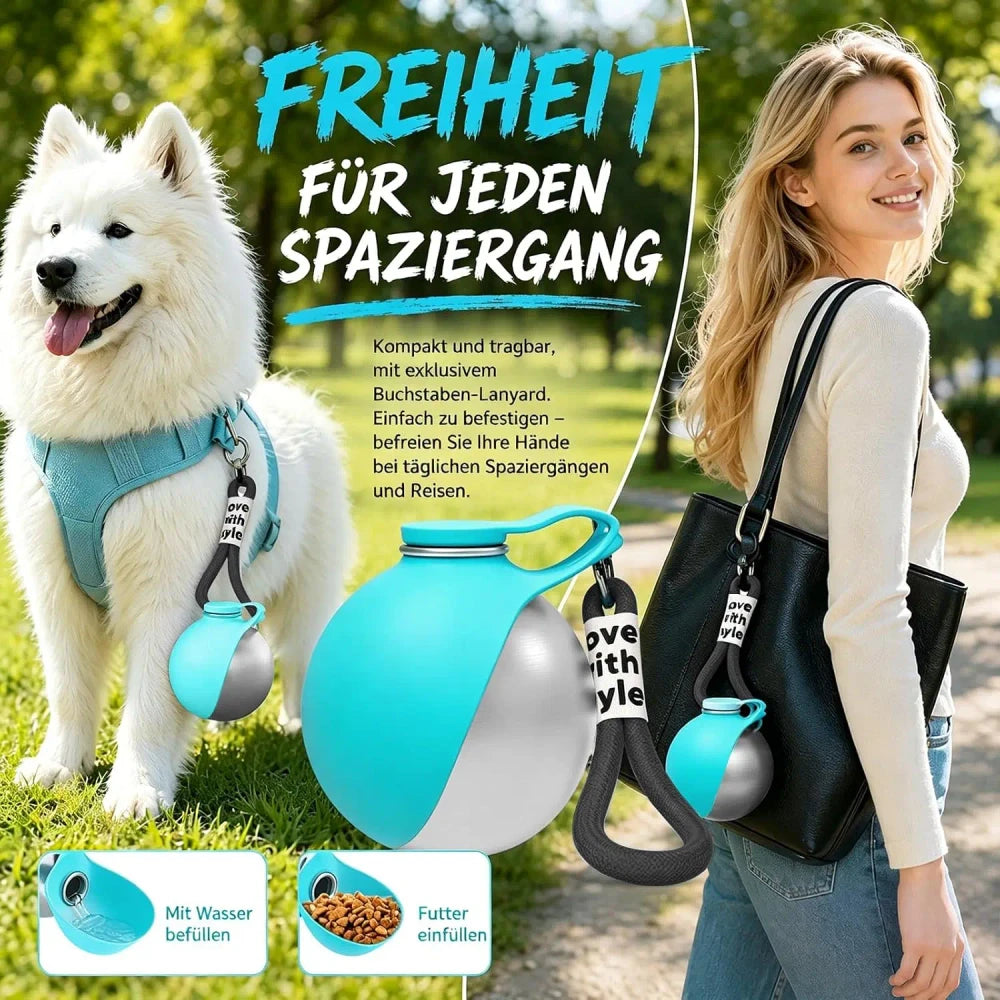 Tragbare Hunde Trinkflasche