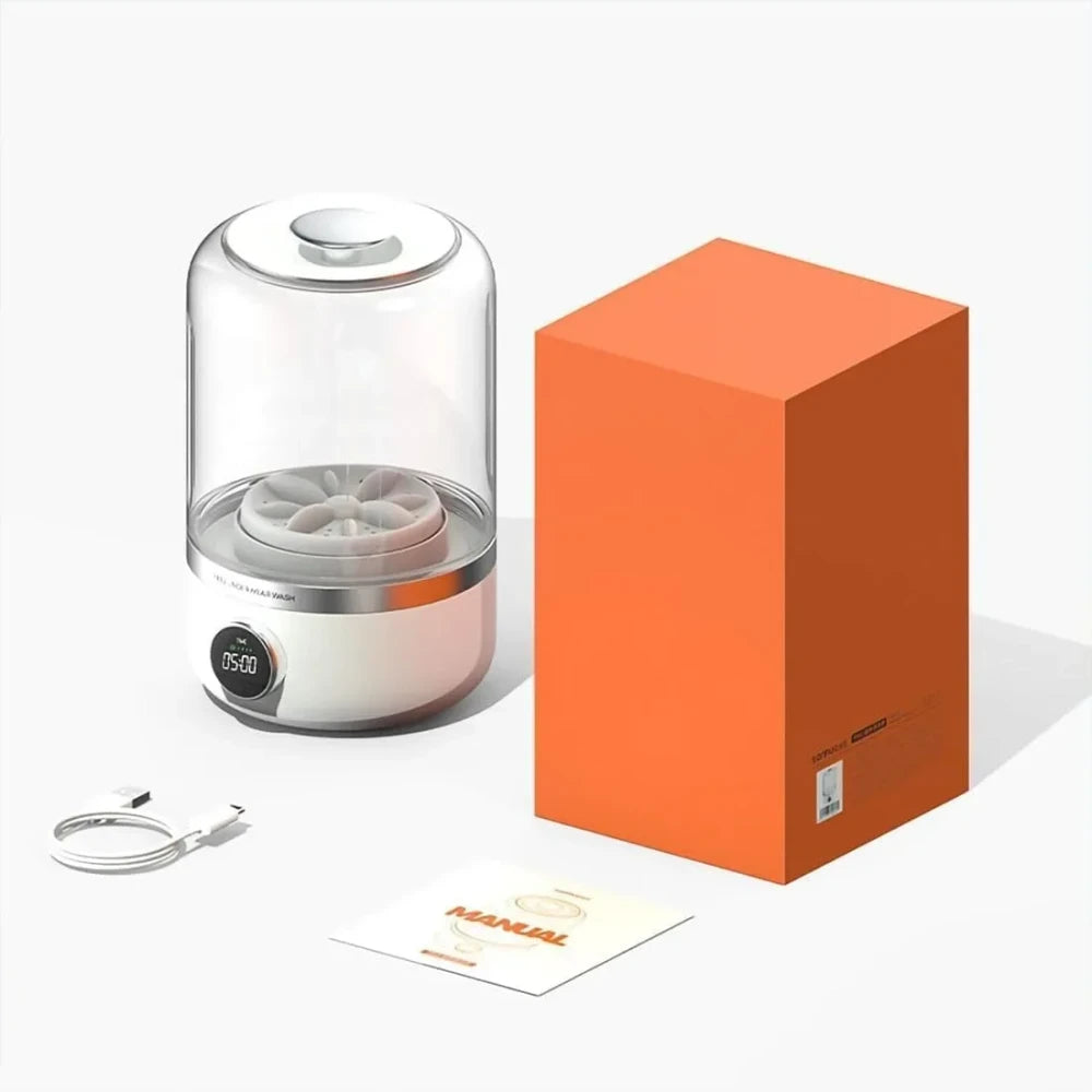 Tragbare Mini Waschmaschine für Unterwäsche und Socken