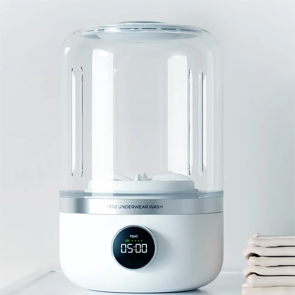 Tragbare Mini Waschmaschine für Unterwäsche und Socken