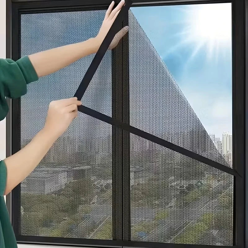 Selbstklebendes Insektenschutzgitter für Fenster