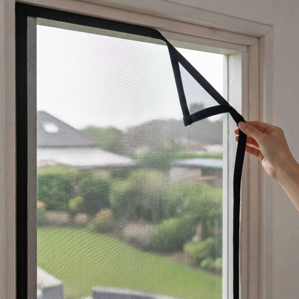 Selbstklebendes Insektenschutzgitter für Fenster