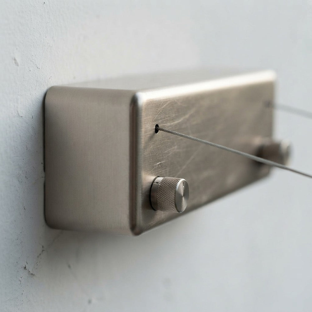 Einziehbarer Wandschmuck Wäscheständer
