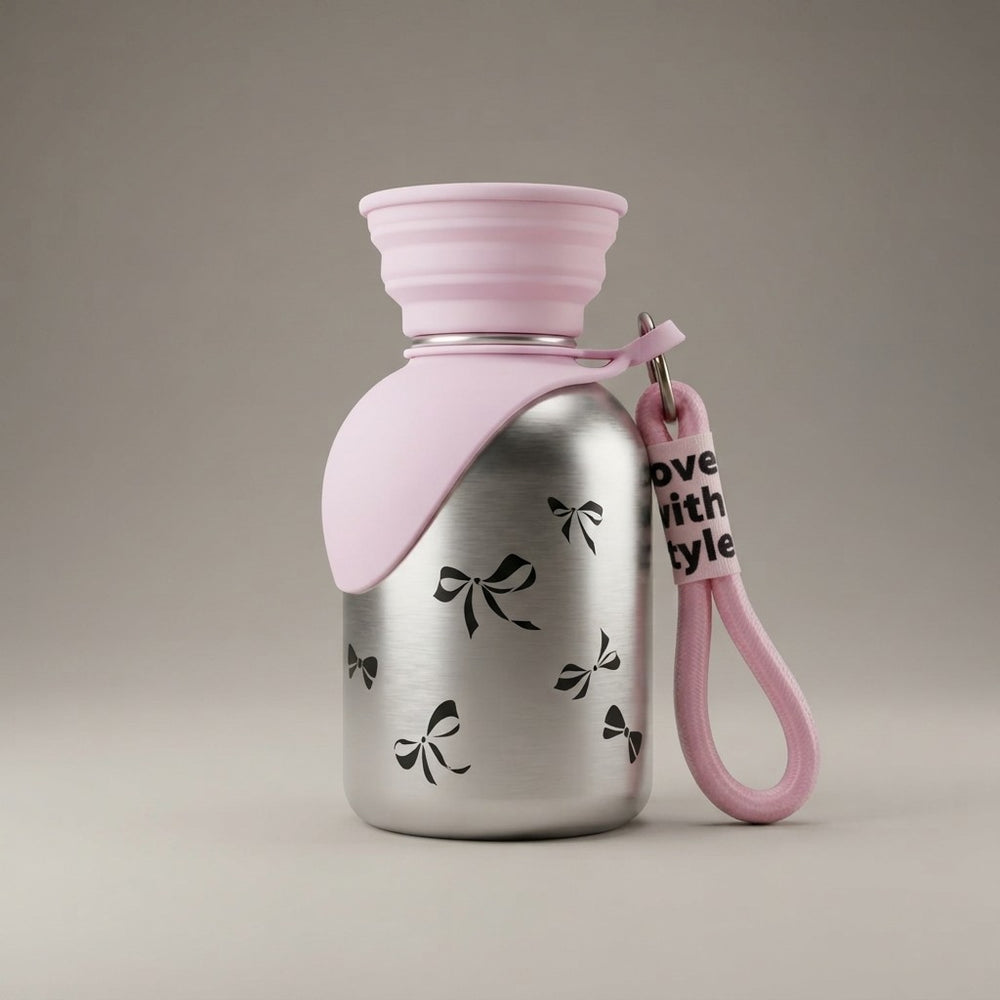 Tragbare Hunde-Trinkflasche
